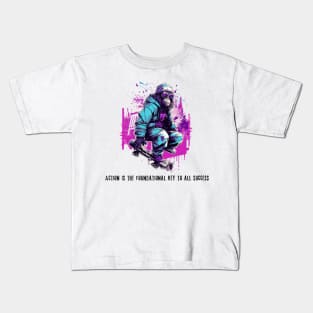 Cyberpunk gorilla Kids T-Shirt